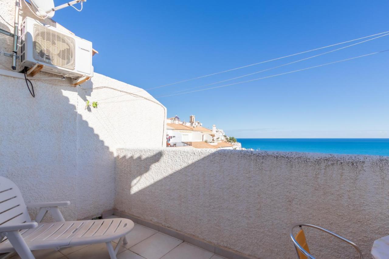 Altea Villa Buraux , Apartamento Con Vistas Al Mar & Parking En El Corazon Del Casco Viejo De Altea Eksteriør billede